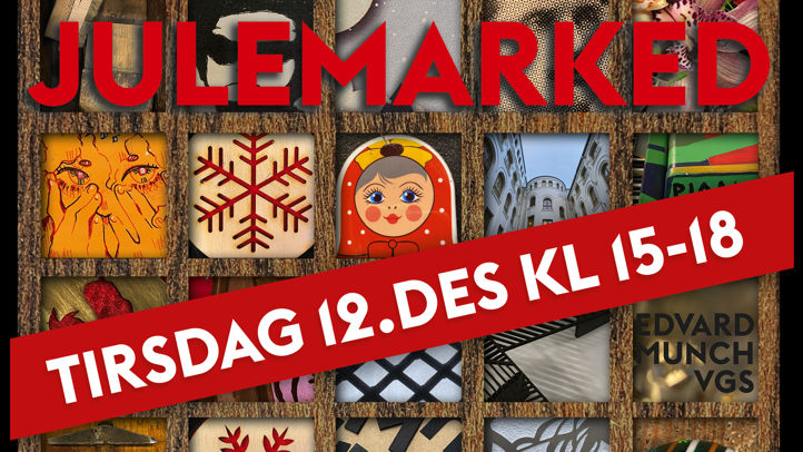 Julemarked plakat